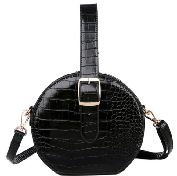 Croc Top Handle Purse - Picture 4 of 4